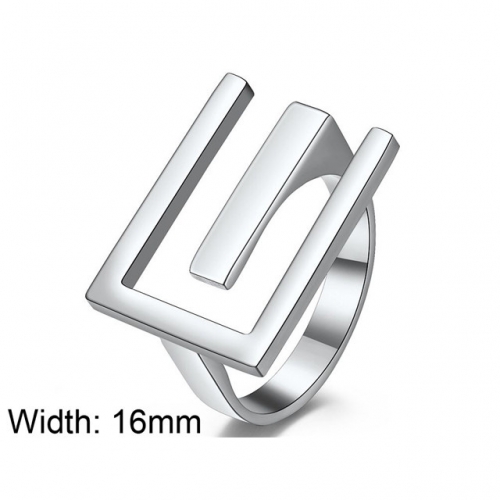 BC Wholesale Stainless Steel 316L Jewelry Rings NO.#SJ5R202