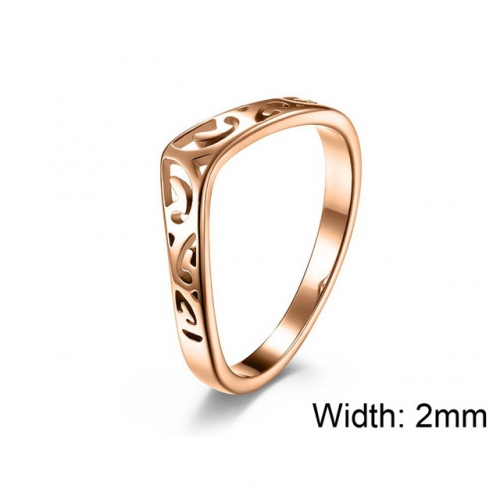 BC Wholesale Stainless Steel 316L Jewelry Rings NO.#SJ5R175