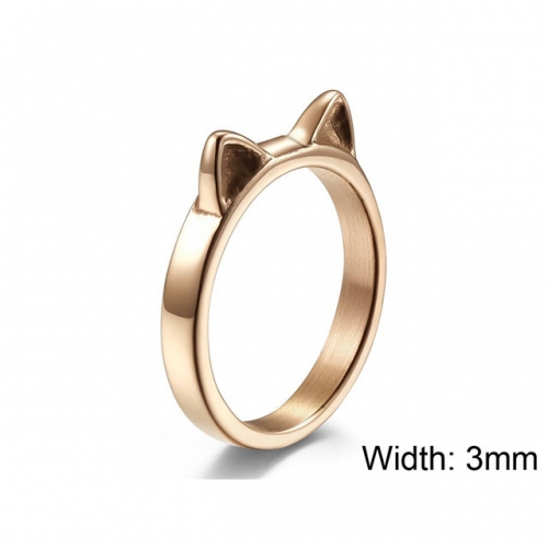 BC Jewelry Wholesale Stainless Steel 316L Animal Shape Rings NO.#SJ5R054