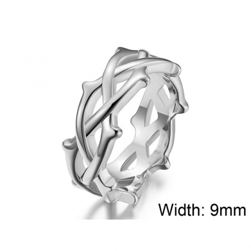 BC Wholesale Stainless Steel 316L Jewelry Rings NO.#SJ5R275