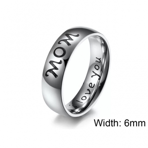 BC Wholesale Stainless Steel 316L Jewelry Love Rings NO.#SJ5R161