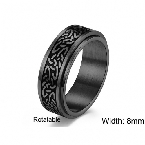 Wholesale Stainless Steel 316L Multifunction Rotatable Rings NO.#SJ5R013