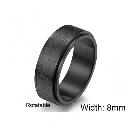Wholesale Stainless Steel 316L Multifunction Rotatable Rings NO.#SJ5R095
