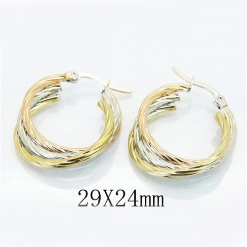 BC Jewelry Wholesale Stainless Steel 316L Earrings NO.#BC58E1532NX