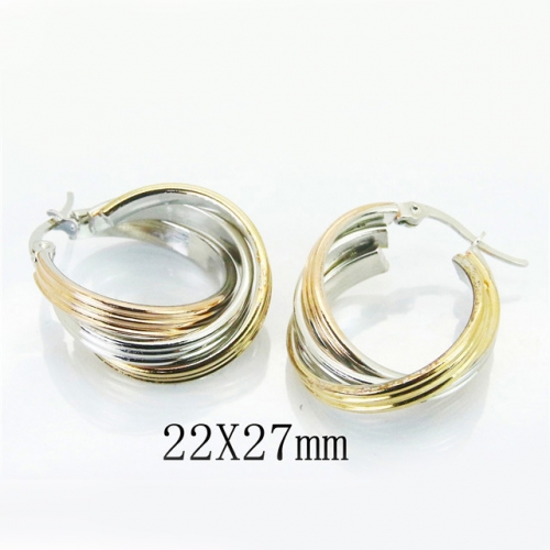 BC Jewelry Wholesale Stainless Steel 316L Earrings NO.#BC58E1529NE