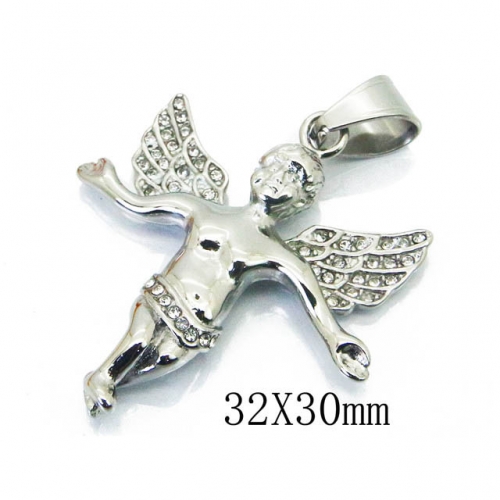 BC Wholesale Stainless Steel 316L Jewelry Pendant NO.#BC13P1228HHL