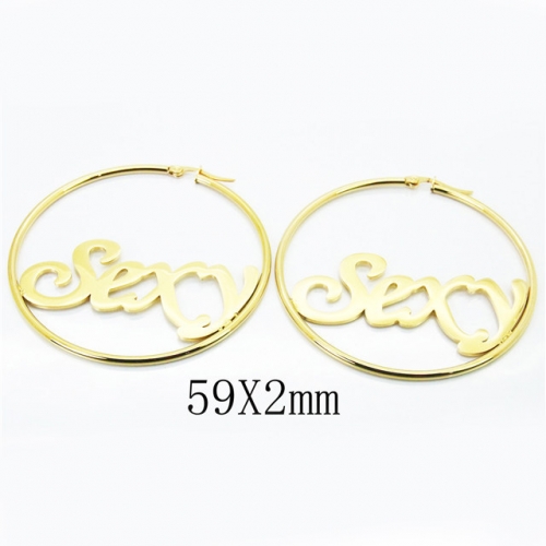 BC Jewelry Wholesale Stainless Steel 316L Earrings NO.#BC58E1482MZ