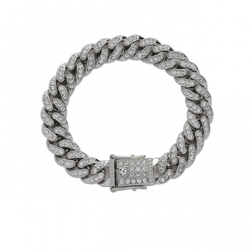 BC Wholesale Fashion Zinc Alloy Bracelet Size 13mm 7.5inch