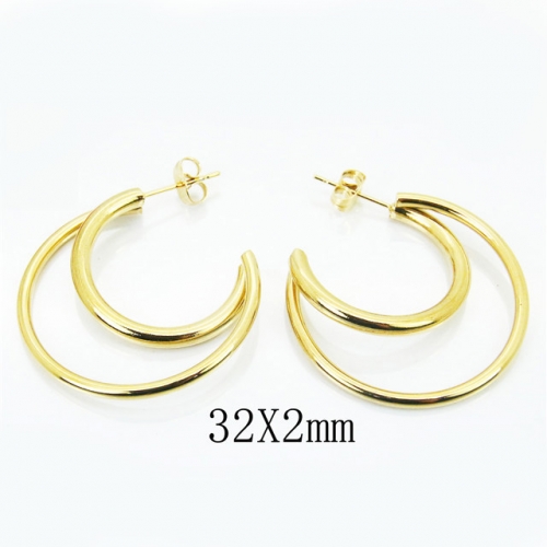 BC Jewelry Wholesale Stainless Steel 316L Earrings NO.#BC58E1586LA