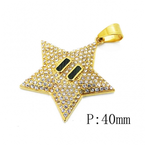 BC Wholesale Stainless Steel 316L Jewelry Pendant NO.#BC13P1236HKF