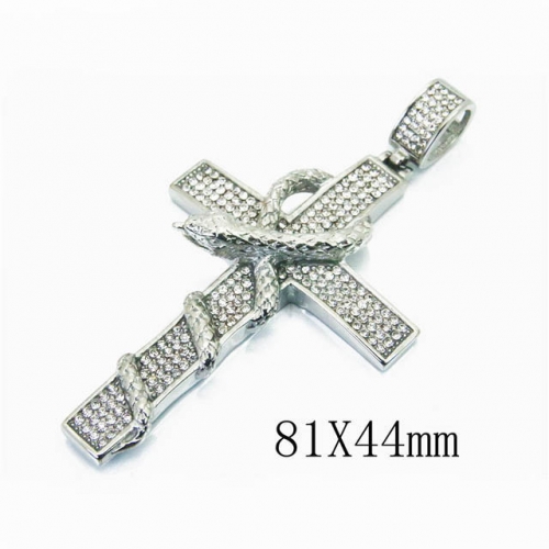 BC Wholesale Stainless Steel 316L Jewelry Pendant NO.#BC13P1134HOL