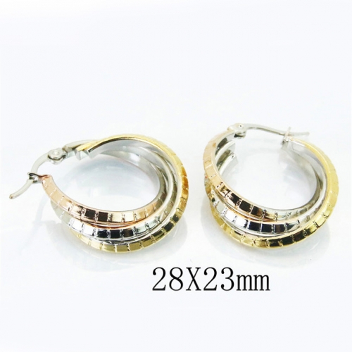 BC Jewelry Wholesale Stainless Steel 316L Earrings NO.#BC58E1531NA
