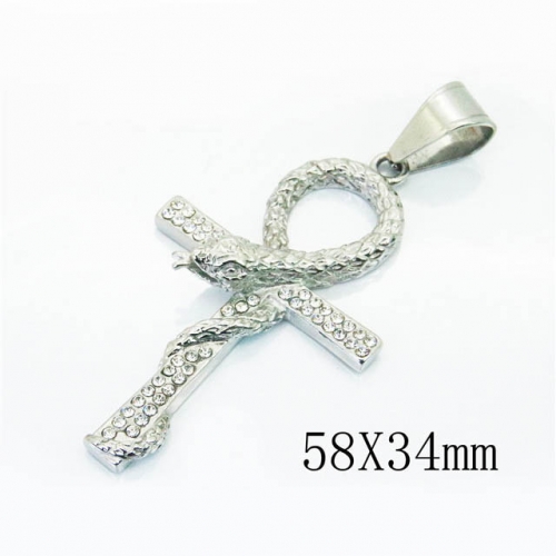 BC Wholesale Stainless Steel 316L Jewelry Pendant NO.#BC13P1138HIC