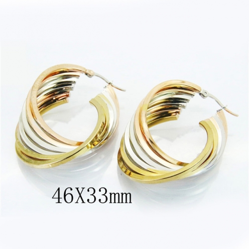 BC Jewelry Wholesale Stainless Steel 316L Earrings NO.#BC58E1527OL