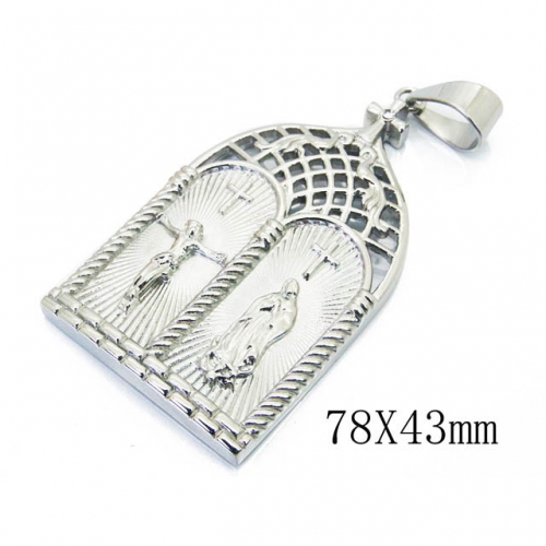 BC Wholesale Stainless Steel 316L Jewelry Pendant NO.#BC13P1224HHW