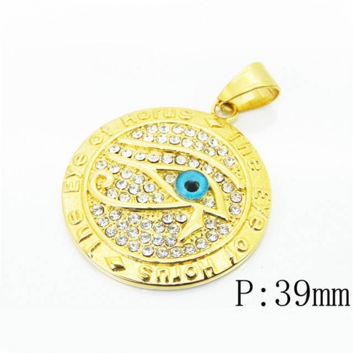 BC Wholesale Stainless Steel 316L Jewelry Pendant NO.#BC13P1318HKS