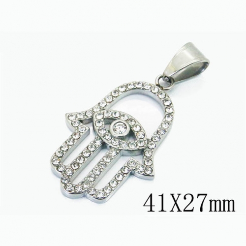 BC Wholesale Stainless Steel 316L Jewelry Pendant NO.#BC13P1164HHE