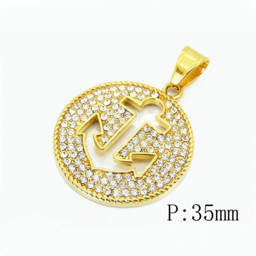 BC Wholesale Stainless Steel 316L Jewelry Pendant NO.#BC13P1171HJL