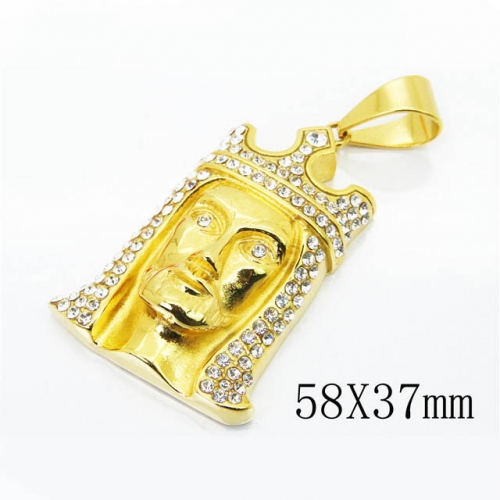 BC Wholesale Stainless Steel 316L Jewelry Pendant NO.#BC13P1298HMX