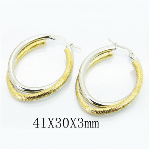 BC Jewelry Wholesale Stainless Steel 316L Earrings NO.#BC58E1536MW