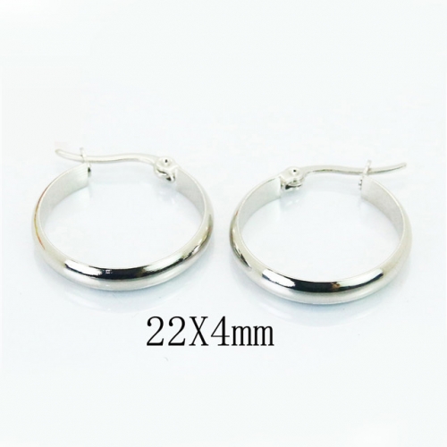 BC Jewelry Wholesale Stainless Steel 316L Earrings NO.#BC58E1513IS