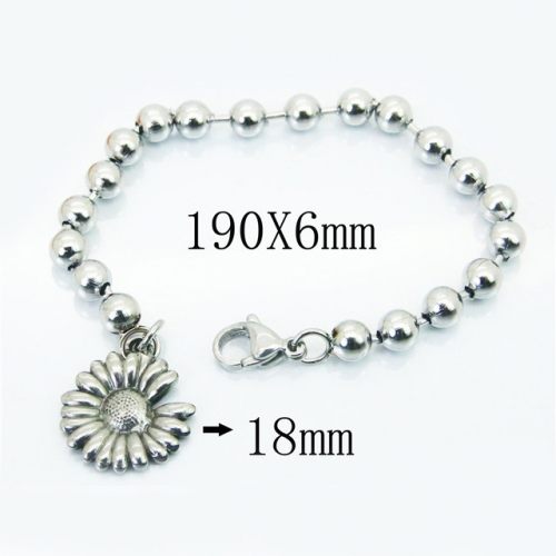 Wholesale Stainless Steel 316L Popular Bracelet NO.#BC39B0628LR