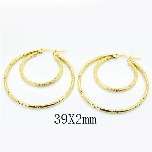 BC Jewelry Wholesale Stainless Steel 316L Earrings NO.#BC58E1546KLE