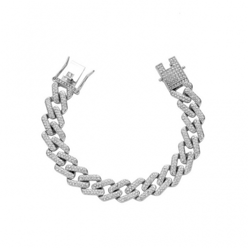 BC Wholesale Fashion Zinc Alloy Bracelet Size 13mm  8inch（20cm）
