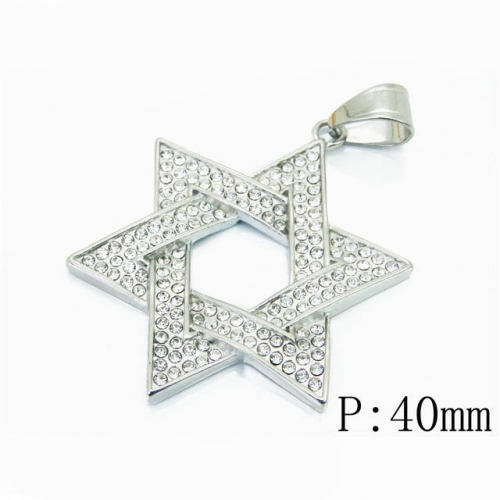 BC Wholesale Stainless Steel 316L Jewelry Pendant NO.#BC13P1176HJS