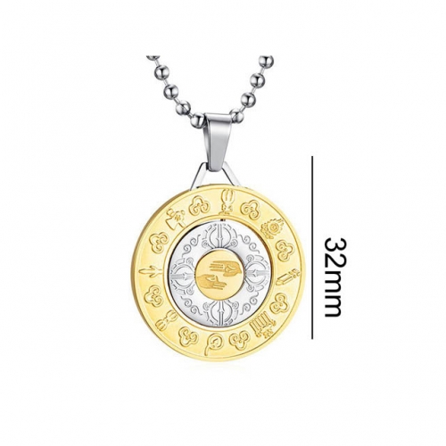 BC Wholesale Stainless Steel 316L Jewelry Pendant Without Chain NO.#SJ12P041