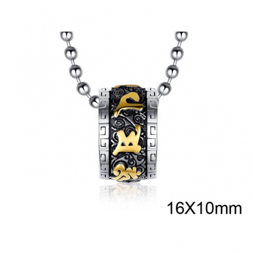 BC Wholesale Stainless Steel 316L Jewelry Pendant Without Chain NO.#SJ12P002