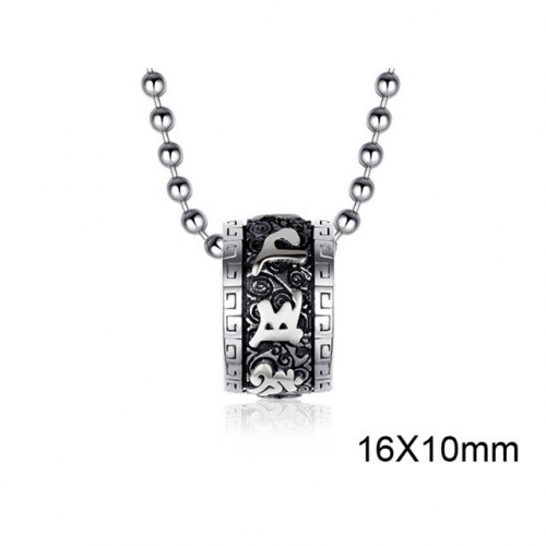 BC Wholesale Stainless Steel 316L Jewelry Pendant Without Chain NO.#SJ12P003