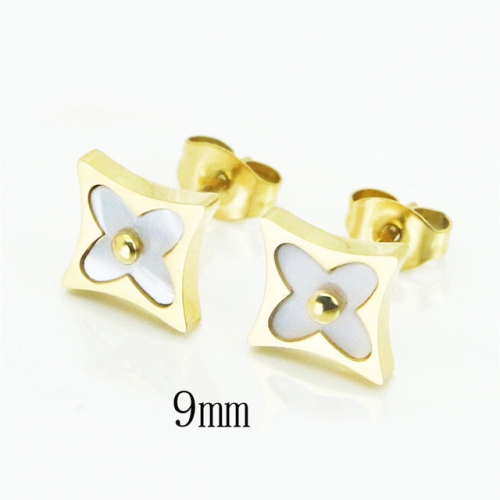 BC Jewelry Wholesale Stainless Steel 316L Earrings NO.#BC32E0158MR