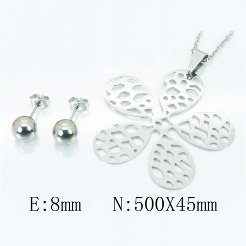 BC Wholesale Stainless Steel 316L Jewelry Sets NO.#BC91S1032HJA