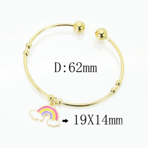 BC Wholesale Stainless Steel 316L Bangle NO.#BC89B0064JLC