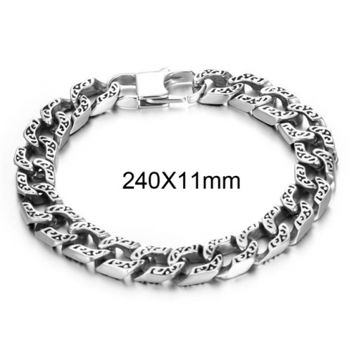 BC Wholesale Stainless Steel 316L Jewelry Bracelets NO.#SJ3B274