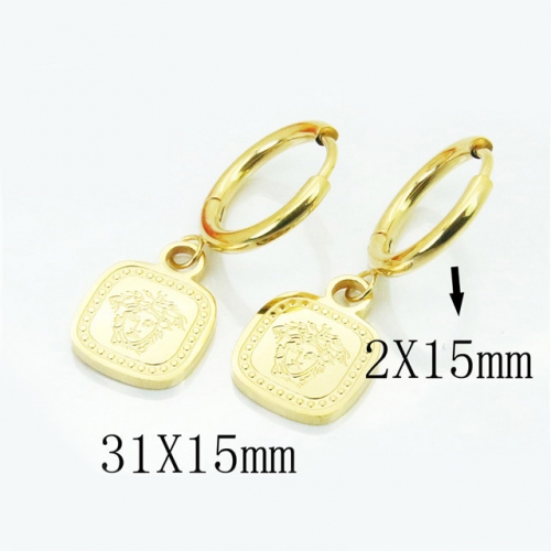 BC Jewelry Wholesale Stainless Steel 316L Earrings NO.#BC80E0528ML
