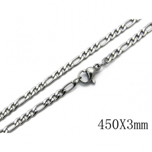 BC Wholesale Stainless Steel 316L Figaro Chains NO.#BC40N0165J0
