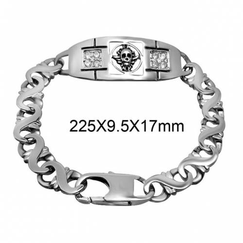 BC Wholesale Stainless Steel 316L Jewelry Bracelets NO.#SJ3B182
