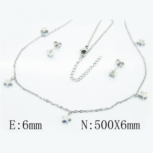 BC Wholesale Stainless Steel 316L Jewelry Sets NO.#BC25S0759HHL