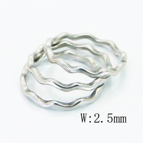 BC Wholesale Stainless Steel 316L Jewelry Rings NO.#BC19R0870HGG