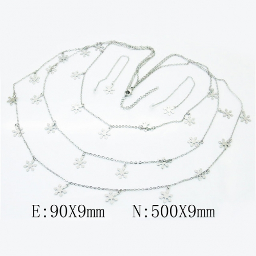 BC Wholesale Stainless Steel 316L Jewelry Sets NO.#BC59S1807HPA