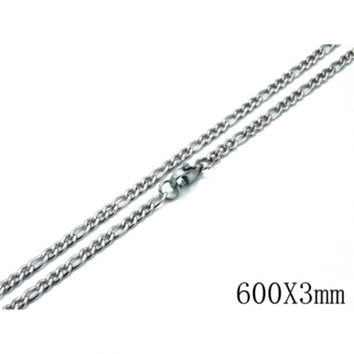 BC Wholesale Stainless Steel 316L Figaro Chains NO.#BC61N0424HO