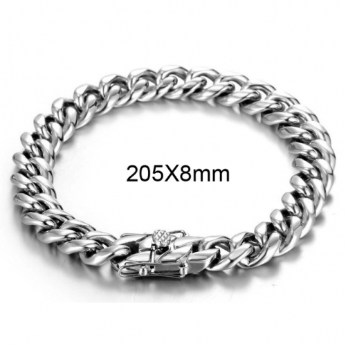 BC Wholesale Stainless Steel 316L Jewelry Bracelets NO.#SJ3B251