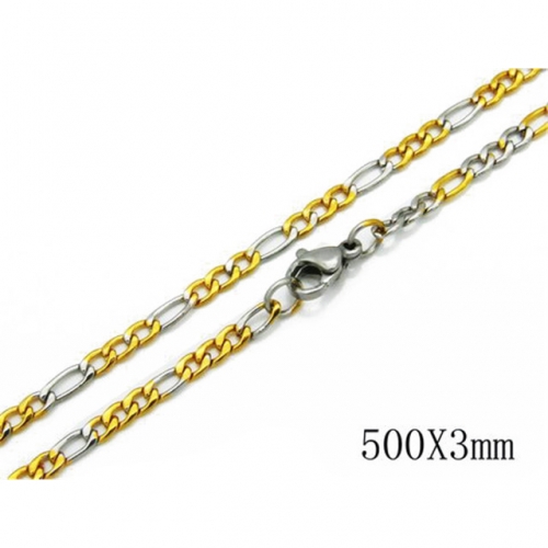 BC Wholesale Stainless Steel 316L Figaro Chains NO.#BC40N0253K0