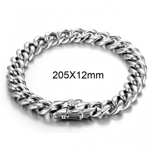 BC Wholesale Stainless Steel 316L Jewelry Bracelets NO.#SJ3B253