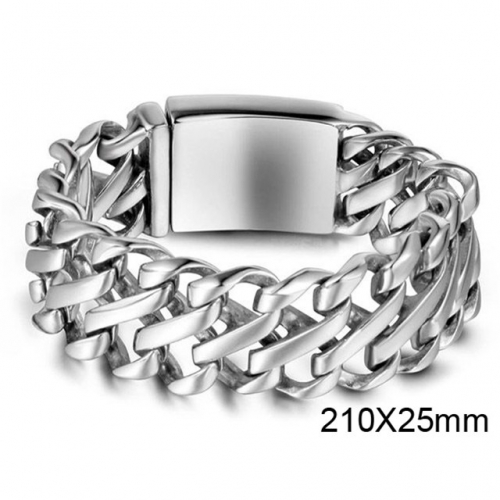 BC Wholesale Stainless Steel 316L Jewelry Bracelets NO.#SJ3B109