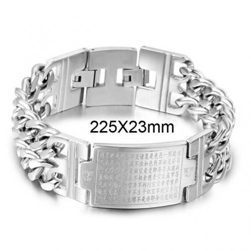BC Wholesale Stainless Steel 316L Jewelry Bracelets NO.#SJ3B296
