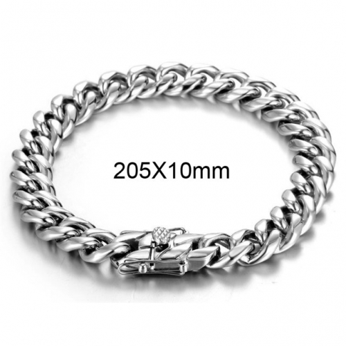 BC Wholesale Stainless Steel 316L Jewelry Bracelets NO.#SJ3B252