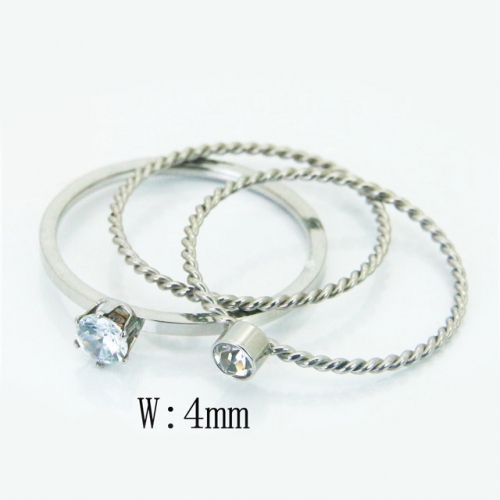 BC Wholesale Stainless Steel 316L Jewelry Rings NO.#BC19R0873PE